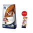 FARMINA N&D Brown Dog Adult Medium Maxi Lamb, Spirulina, Carrot 7 kg + FARMINA N&D Brown Dental Treat Coat Lamb Medium/Maxi 100 g (7 szt) GRATIS!