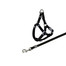 TRIXIE Premium harnais pour chat avec laisse 26-37 cm/10 mm