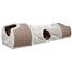 TRIXIE Griffoir pour chat en forme de tunnel 110 × 30 × 38 cm