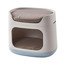 CURVER Couchage 3en1 panier/caisse de transport/niche pour chien et chat