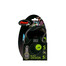 FLEXI Guinzaglio automatico Black Design S strap 5 m blu