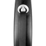 FLEXI Laisse automatique Black Design L Sangle 5m Noir
