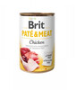 BRIT Pate&Meat chicken 400g paté di pollo per cani