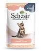 SCHESIR Nourriture humide pour chatons à base de filets de poulet en gelée 85 g