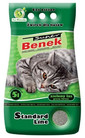 BENEK Super lettiera profumata per gatti 5l + 0,1 FREE verde