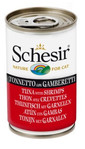 SCHESIR Croquettes pour chats au thon et aux crevettes 140 g