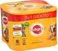 PEDIGREE Adult 3+1 puszka 4x400 g w galaretce kurczak, wołowina
