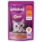 WHISKAS Adult saszetka 85 g mokra karma dla dorosłych kotów w galaretce z wołowiną i drobiem