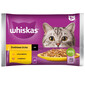 WHISKAS Adult saszetka 85 g Drobiowa Uczta mokra karma dla dorosłych kotów w sosie z: kurczakiem, indykiem