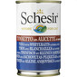 SCHESIR Aliment complémentaire pour chats à base de thon et de petits poissons de mer 140 g